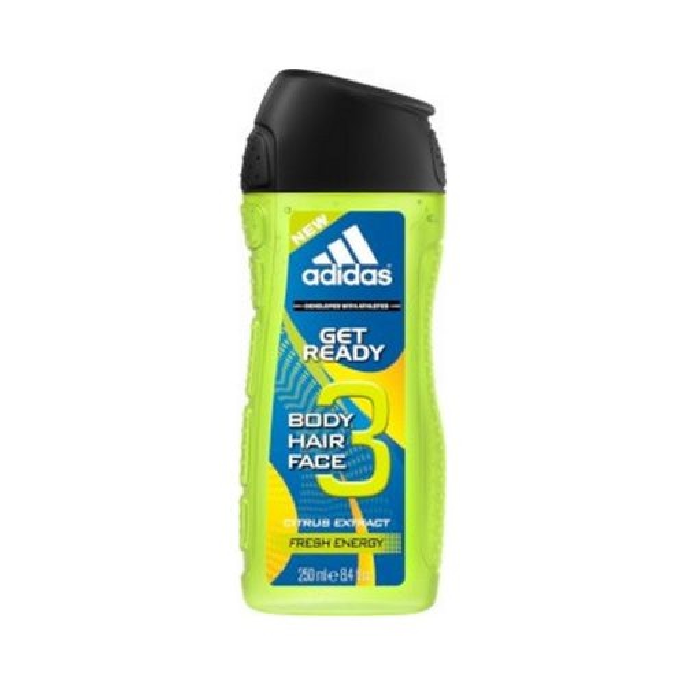 Adidas Tusfürdő Get Ready 3 250 Ml