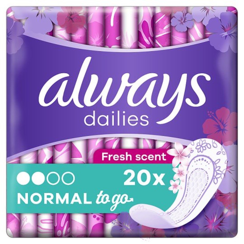 Always Tiszt.bet.singles Normál Fresh 20 Db