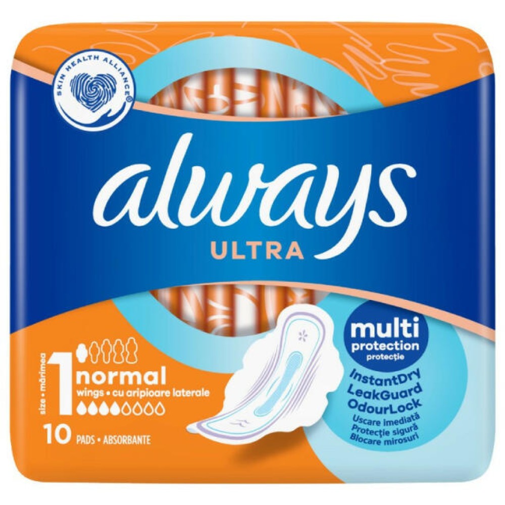 Always Ultra Normal Plus 10 Db Eü.betét